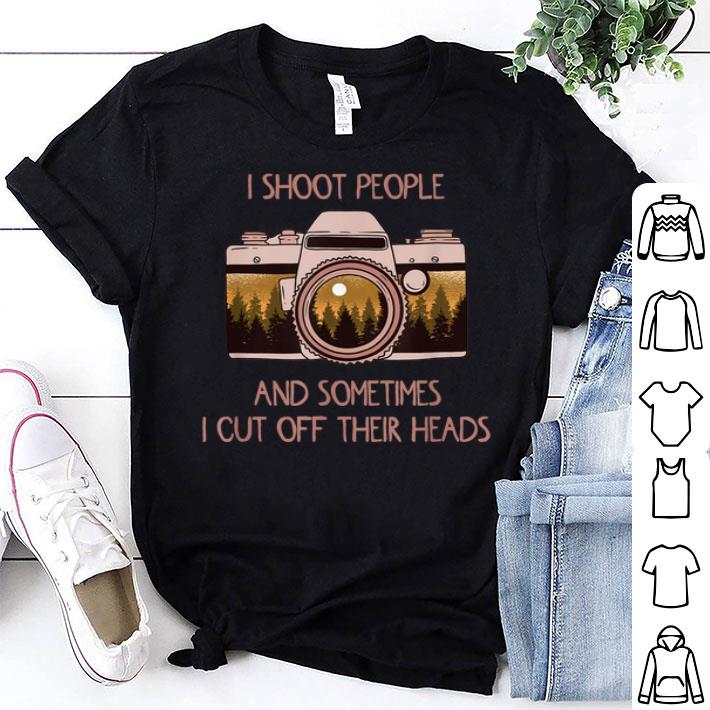 Photographer I shoot People Sayings Shirt