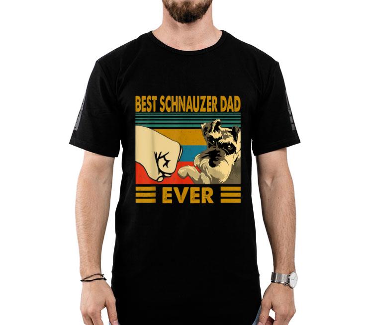 Best Schnauzer Dad Ever-Dog lovers's Gift Shirt