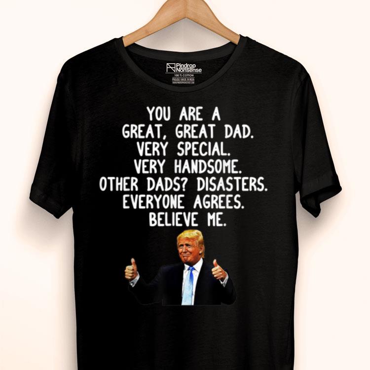 Donald Trump Father's Day Gag Gift Conservative Dad Shirt