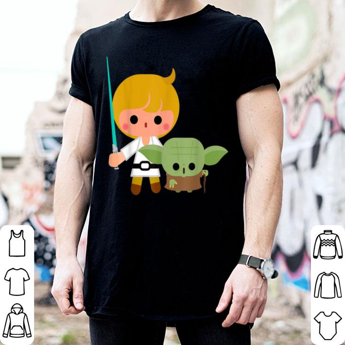 Star Wars Luke Yoda Cute Cartoon Jedi In Training Shirt