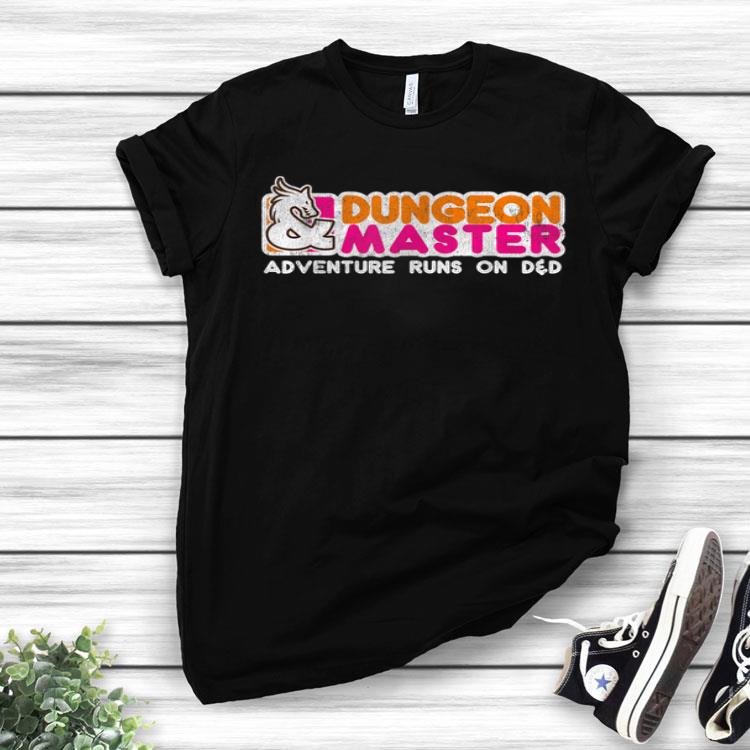 Dungeon Game Dragons Master Adventure Logo RPG Shirt