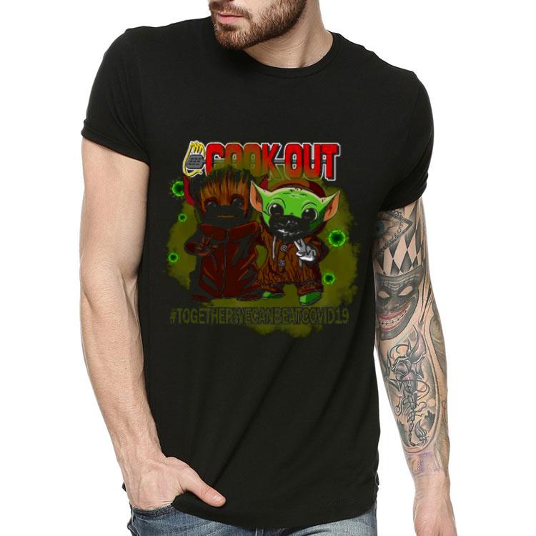 Baby Groot And Baby Yoda Face Mask Star Wars Darth Vader Cook Out Together We Can Beat Covid 19 Shirt Baby Groot And Baby Yoda Face Mask Star Wars Darth Vader Cook Out Together We Can Beat Covid 19 Shirt