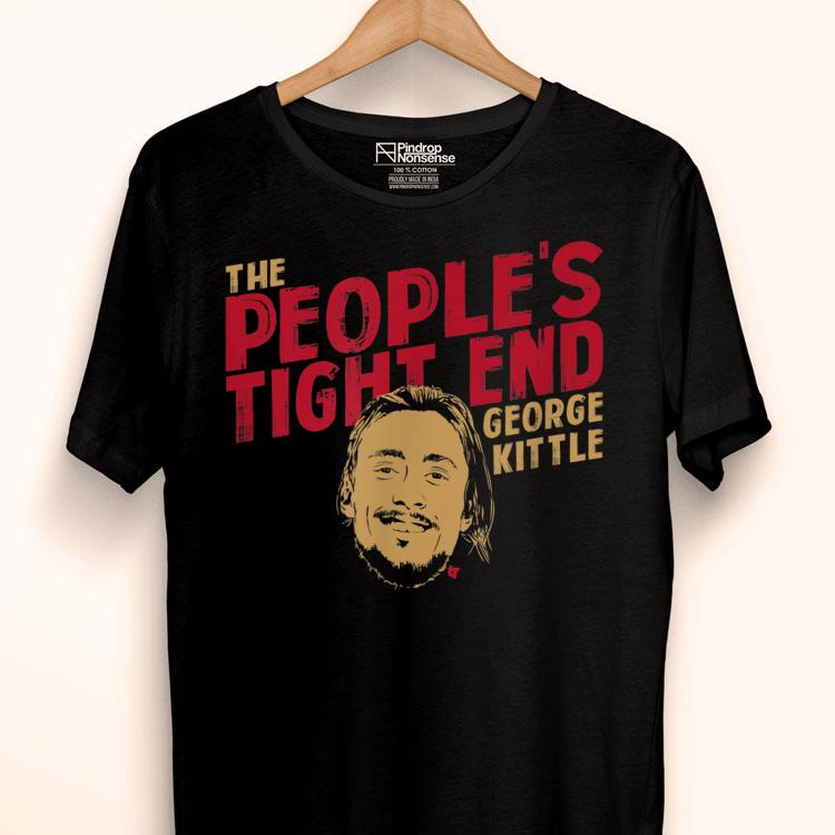 Licensed George Kittle The People's Tight End Shirt