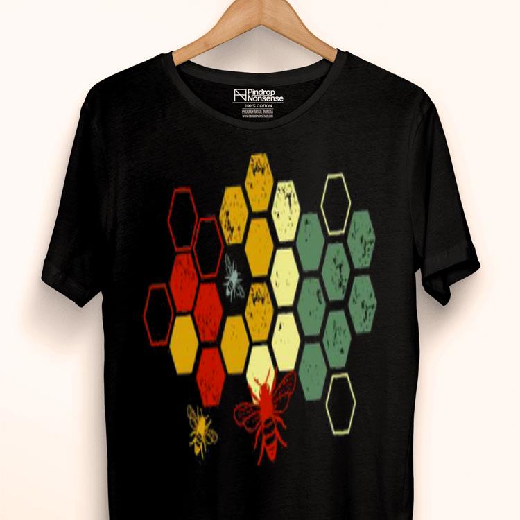Honey Background Bee Vintage Shirt