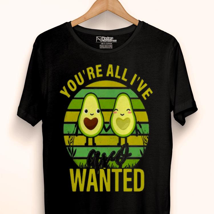 Avocado Vegan Vegetarian Foods Valentines Day Shirt