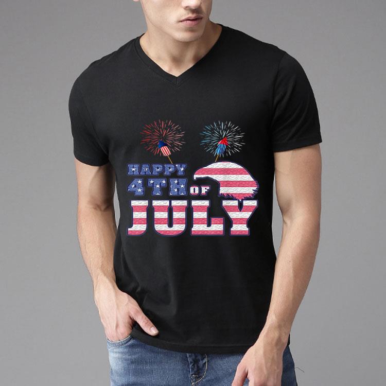 Patriotic Eagle 4th Of July America USA Fireworks Shirt