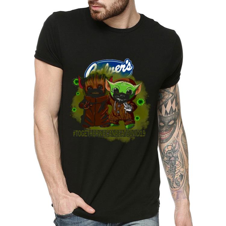 Baby Groot And Baby Yoda Face Mask Star Wars Darth Vader Culver's Together We Can Beat Covid 19 Shirt Baby Groot And Baby Yoda Face Mask Star Wars Darth Vader Culver's Together We Can Beat Covid 19 Shirt