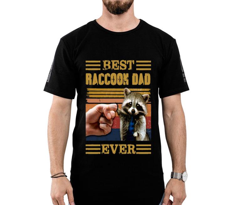 Best Raccoon Dad Ever Vintage Shirt