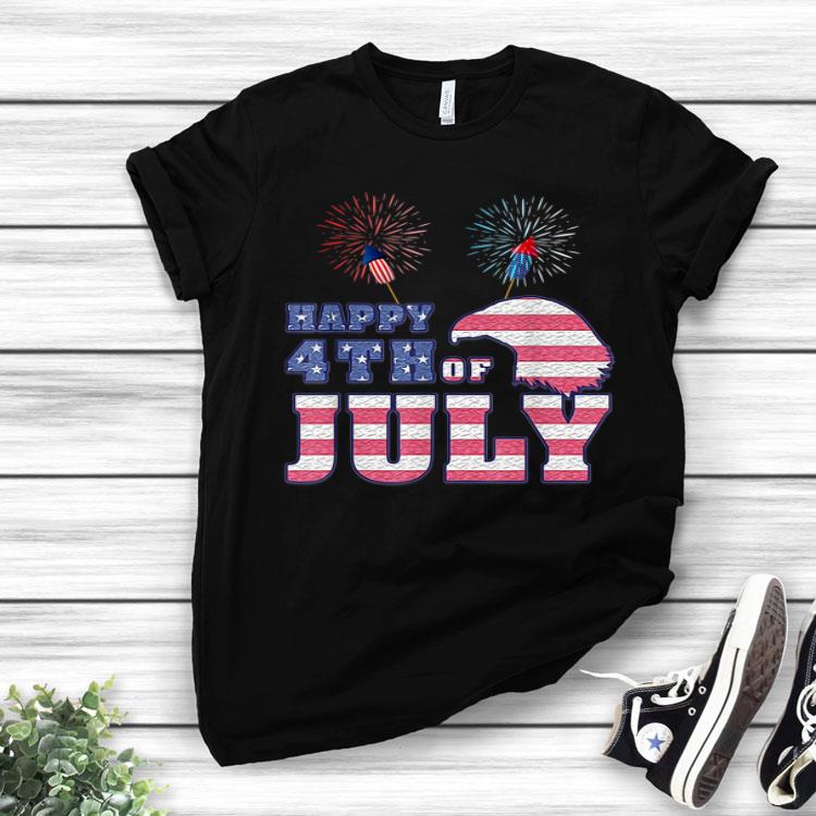 Patriotic Eagle 4th Of July America USA Fireworks Shirt