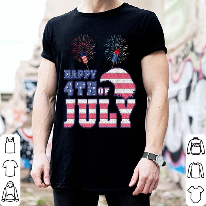 Patriotic Eagle 4th Of July America USA Fireworks Shirt