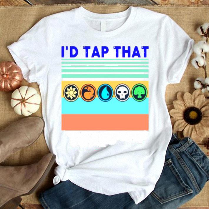 Magic The Gathering I’d Tap That Vintage Shirt