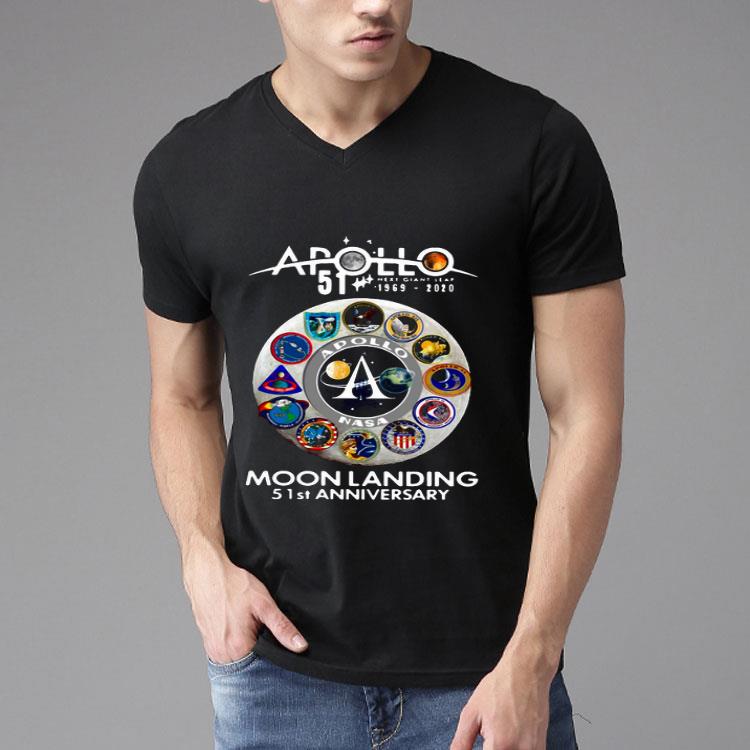 Apollo 1969 2020 Moon Landing 51 St Anniversary Shirt