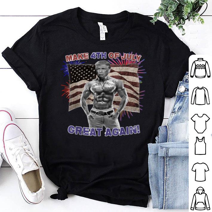 Gangster President Donald Trump Make 4th Of July Great Again Shirt