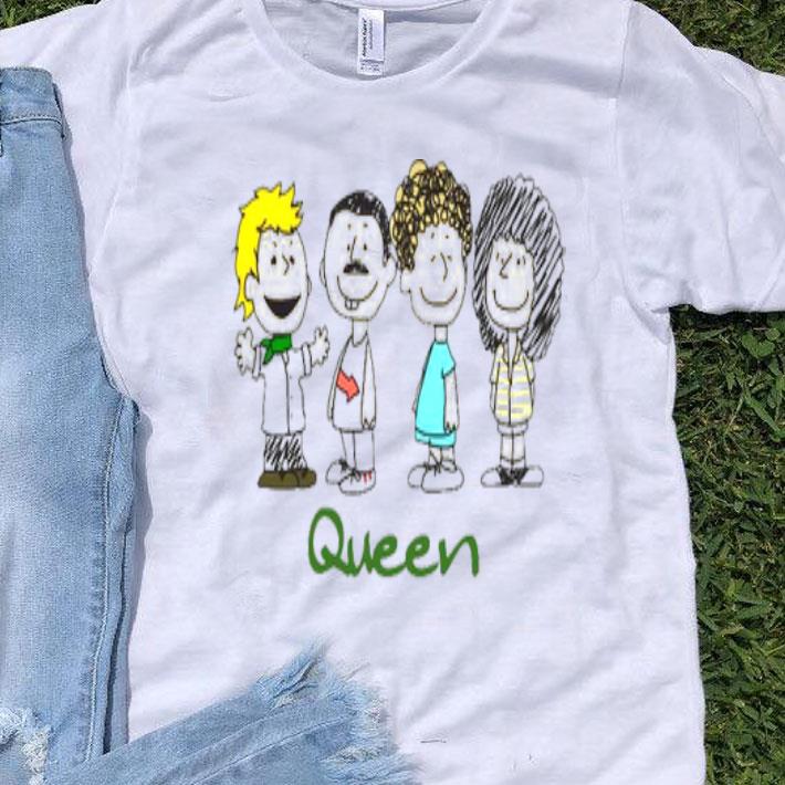 Queen Music Band Peanuts Style Shirt