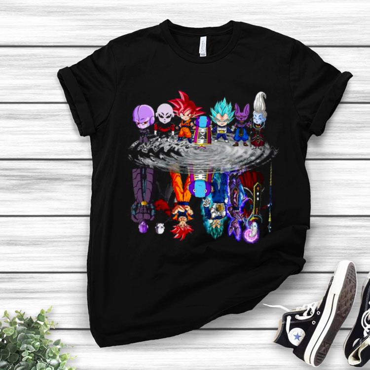Dragon Ball Super Chibi Character So Cute Water Reflection Shirt