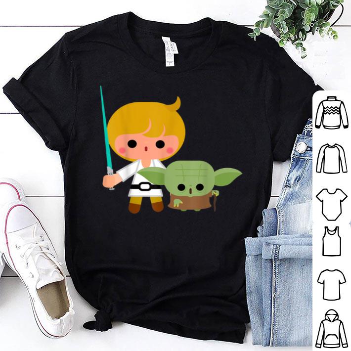 Star Wars Luke Yoda Cute Cartoon Jedi In Training Shirt