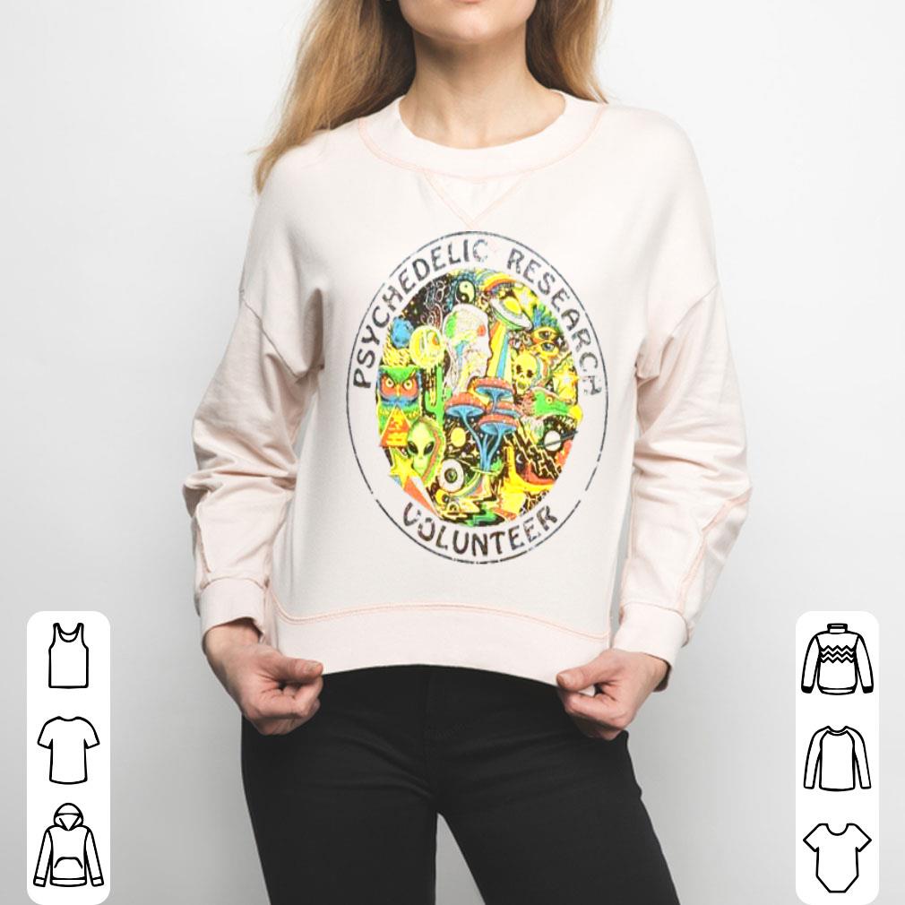 Psychedelic Research Volunteer Ringer Shirt