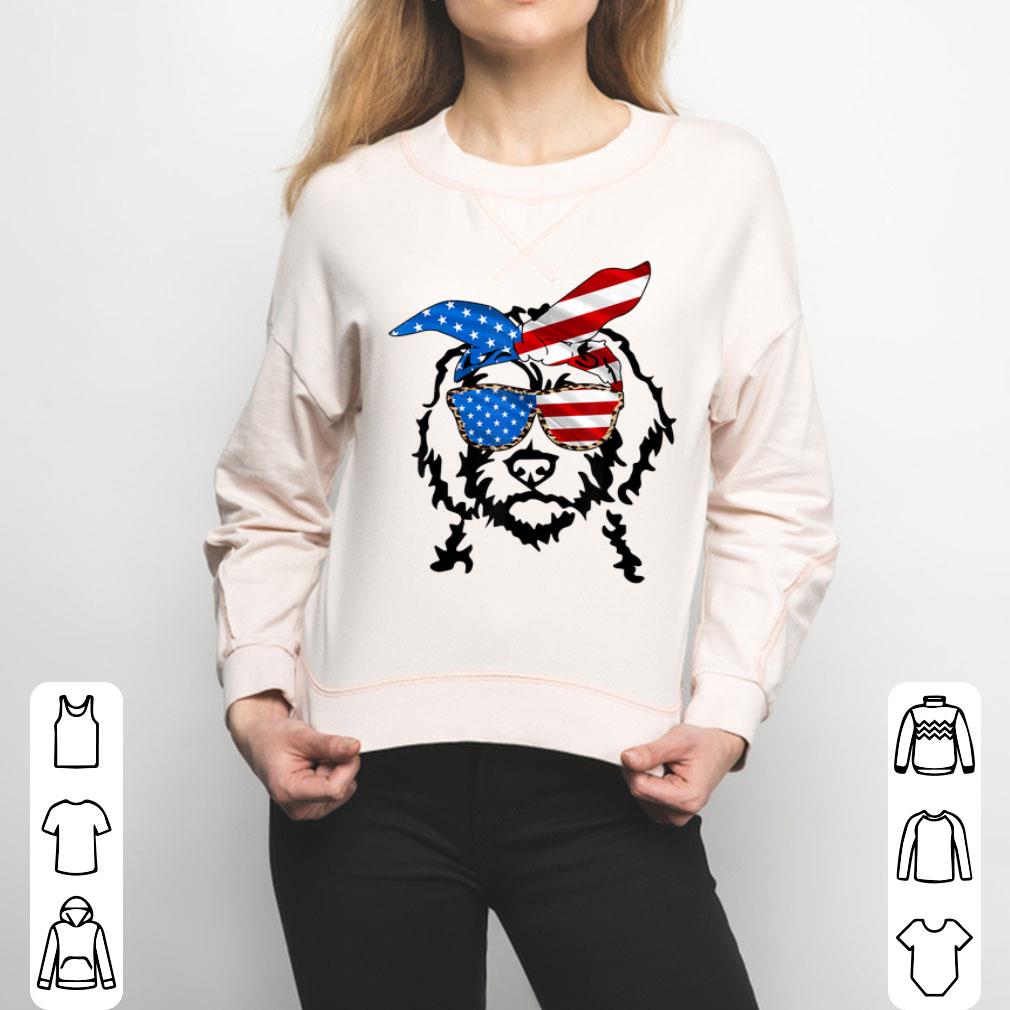 Golden Doodle 4th Of July Doodle Shirt