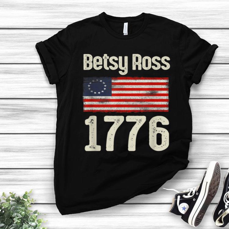 God Bless America Betsy Ross Flag 1776 Shirt