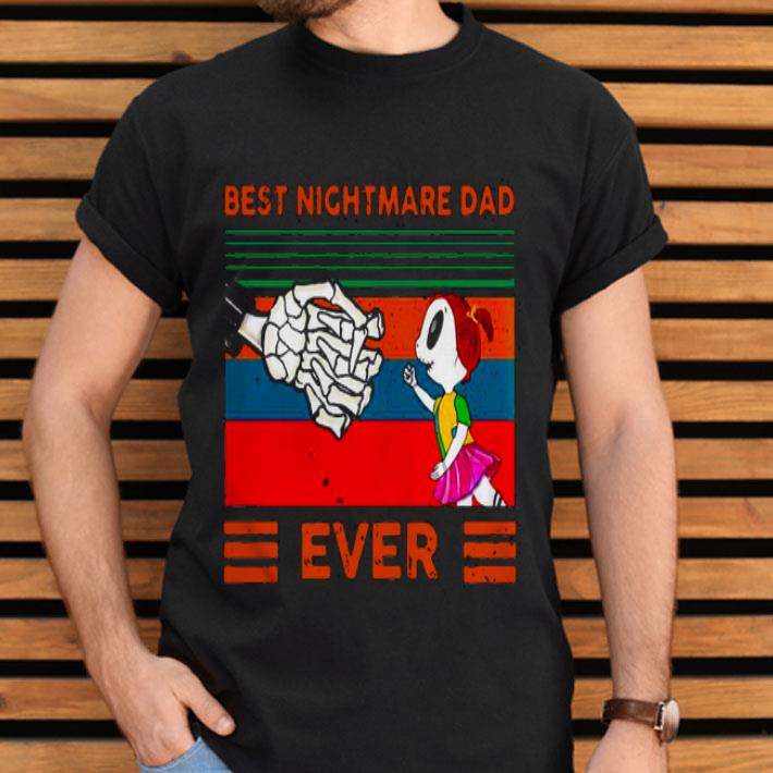 Jack Skellington Best Nightmare Dad Ever Vintage Shirt