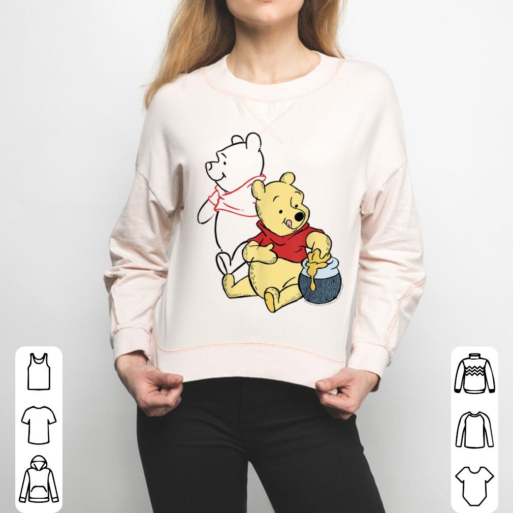 Disney Winnie The Pooh Line Art Portrait Shirt