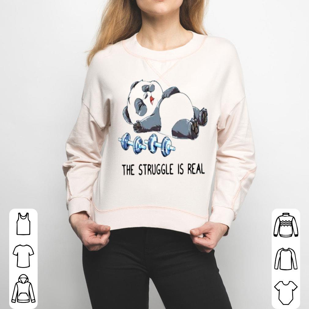 Panda The Struggle Is Real Shirt