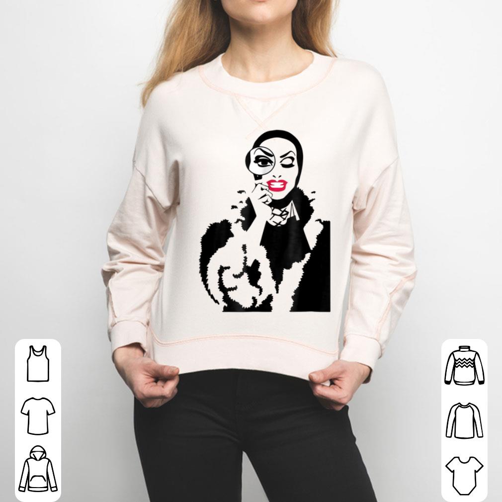 Little Edie Monsoon Drag Queen Race Graphic Shirt