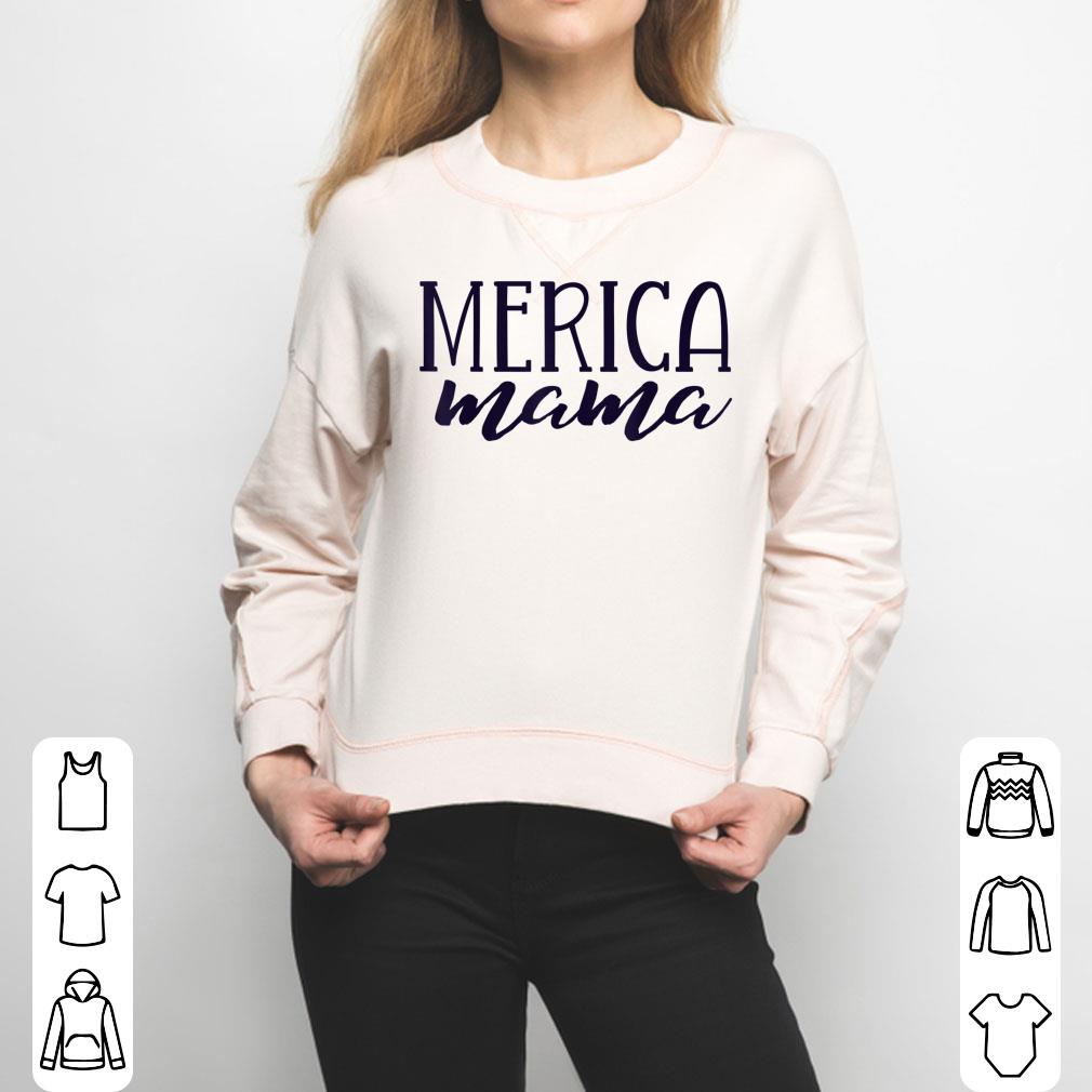America Mama Women American Wife Mom 4th Of July Patriotic Shirt
