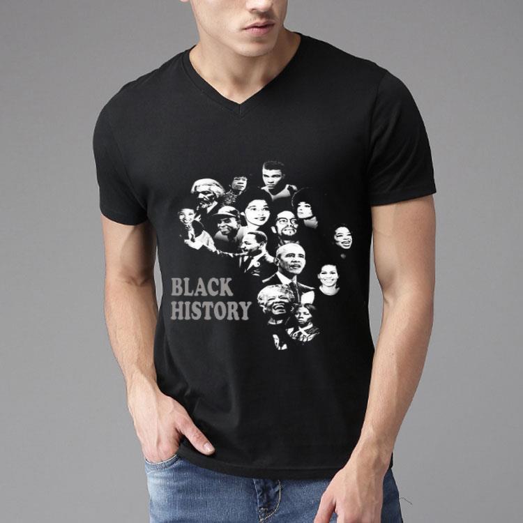 Black History Month Famous Characters Shirt