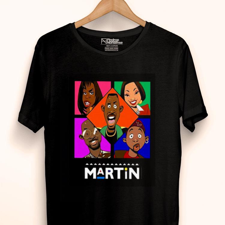Martin Lawrence Cartoon Characters Shirt