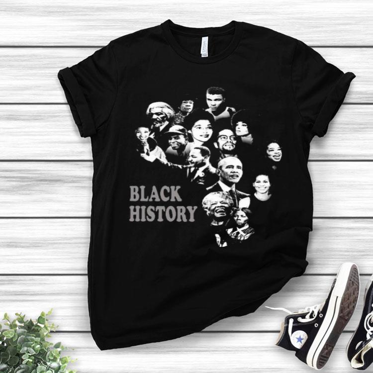 Black History Month Famous Characters Shirt