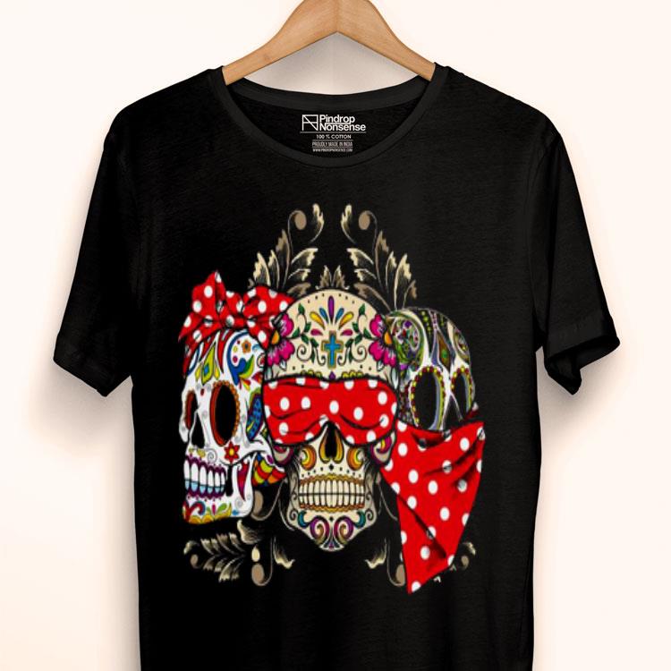 Don’t Miss This Deal On Three Skull Floral Shirt