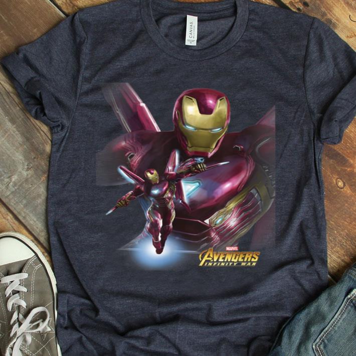 Marvel Infinity War Iron Man Big Graphic Shirt