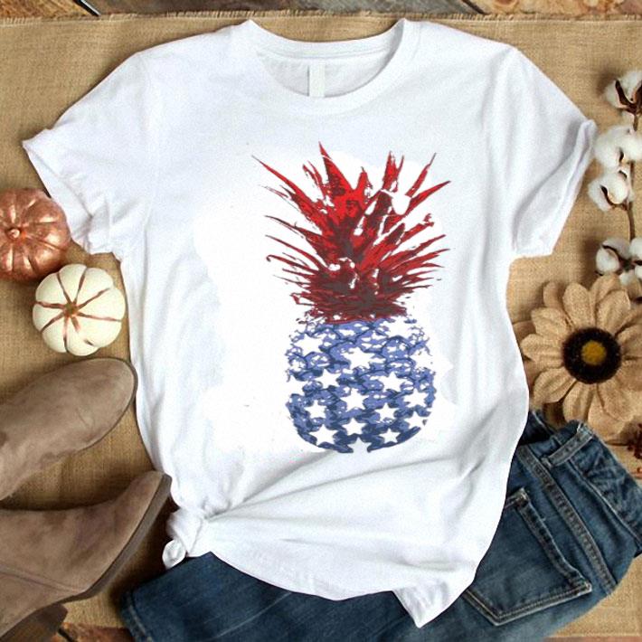 Pineapple American Flag Shirt