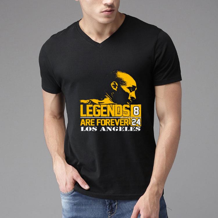 8 And 24 Number Legends Forever Kobe Bryant Shirt