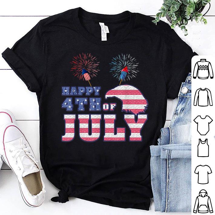 Patriotic Eagle 4th Of July America USA Fireworks Shirt