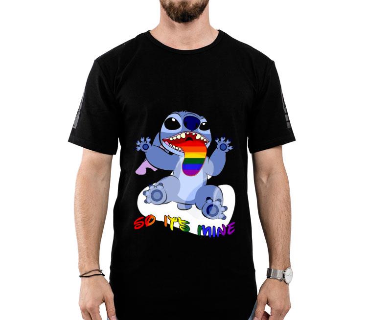 LGBT Disney Stitch I Licked It So It’s Mine Shirt