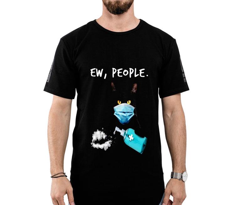 Black Cat Ew People Shirt