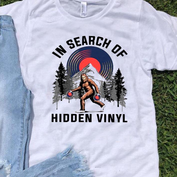 Bigfoot In Search Of Hidden Vinyl Shirt