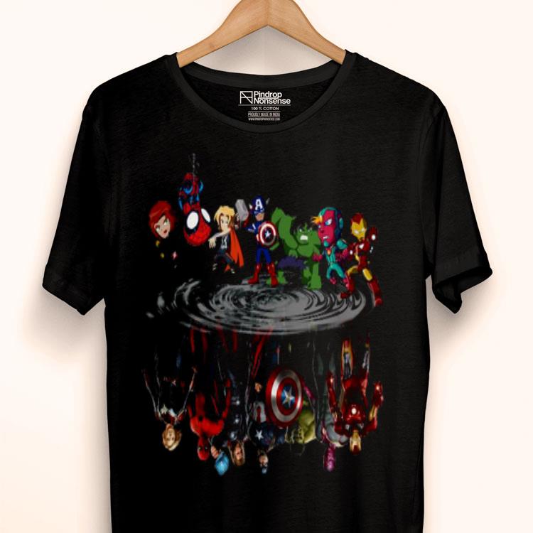 Avengers Chibi Water Reflection Shirt