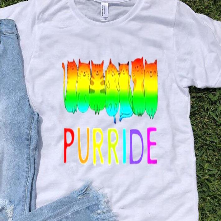Purride Cat LGBT Pride Shirt