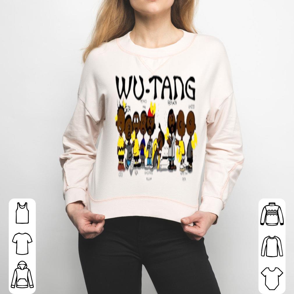 Black Charlie Brown Wu Tang Clan Shirt