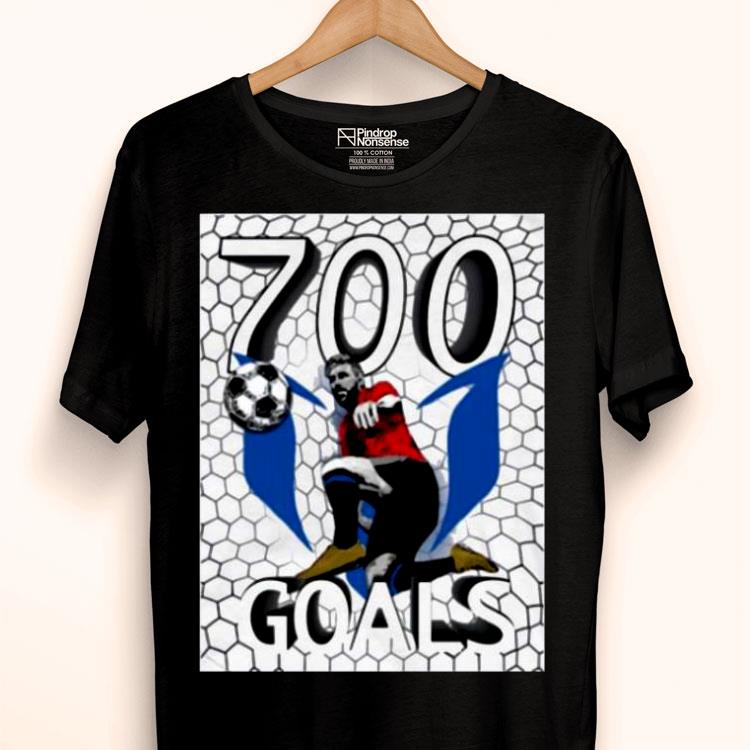 Lionel Messi 700 Goals Congratulations Shirt