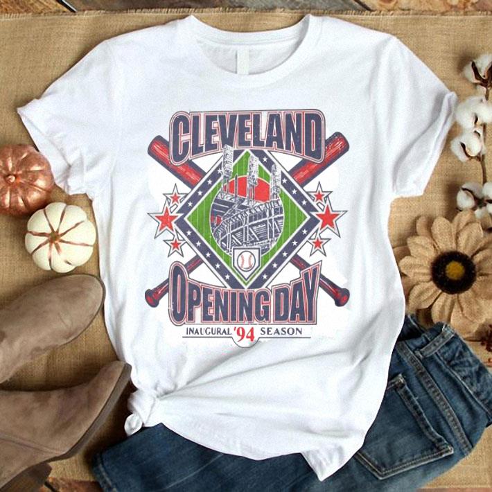 1994 Cleveland Opening Day Inaugural 94 Season Vintage Shirt