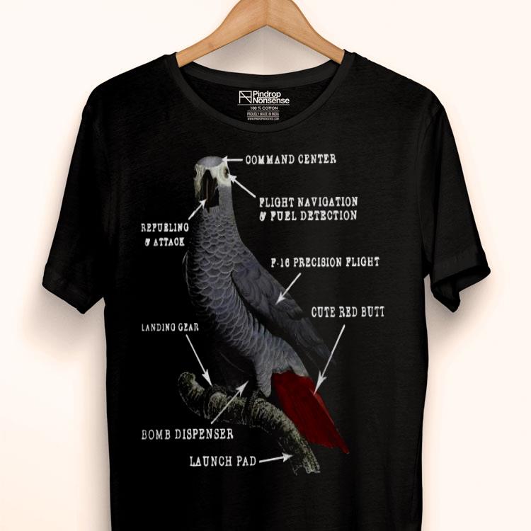 Parrot Anatomy Ladies Shirt