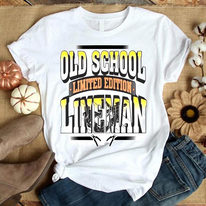 Old School Limited Edition Lineman Shirt