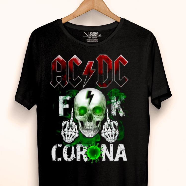 ACDC Skull Fuck Corona Virus Shirt