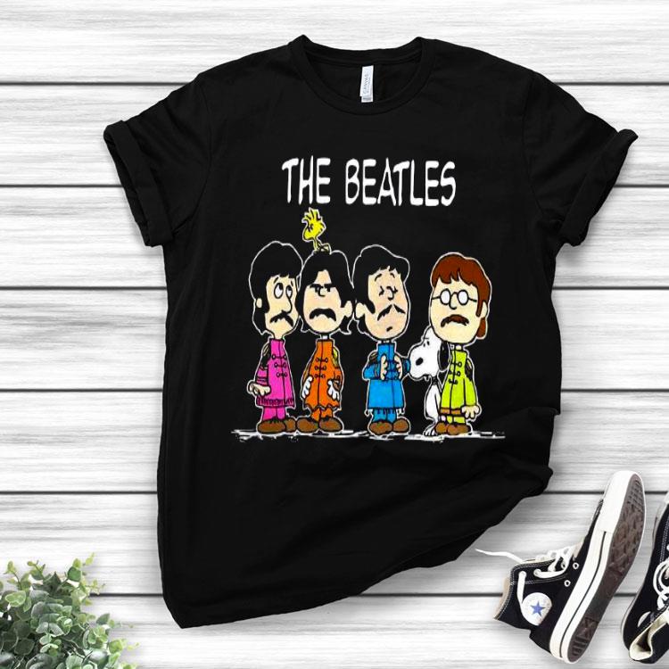 The Beatles And Snoopy Shirt