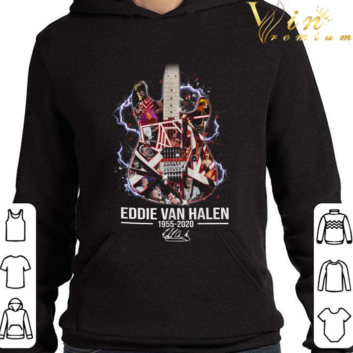 RIP Guitar E.d.d.i.e V.a.n H.a.l.e.n 1955-2020 Signature shirt