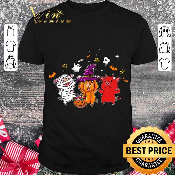 Original Pig mashup Halloween Costume shirt 7